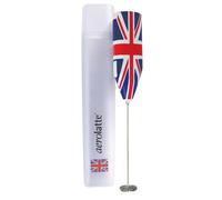 Aerolatte To Go Portable Milk Frother / Latte Whisk w/ Storage Case - Union Jack