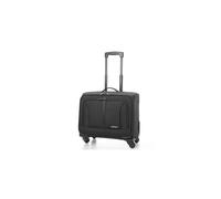 Aerolite 18 4-Wheel Laptop Bag - Cabin-Approved 36L Executive Mobile Office for 15.6-inch Laptop, BA/easyJet/Jet2, Black
