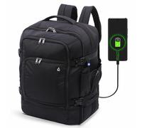 Aerolite 18x14x9” AA and Delta Maximum Size Backpack EcoFriendly Cabin Luggage Approved Travel Carry On Holdall Lightweight Shoulder Bag Flight Rucksack with YKK Zippers 5 Year Warranty