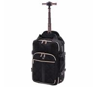 Aerolite 40x20x25cm Ryanair Maximum Eco-Friendly Superior Premium Quality Backpack Trolley Bag with 2 Wheels, Extendable Handle, 10 Year Brand Warrant
