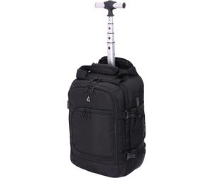 Aerolite 40x20x25cm Approved for Ryanair Premium Quality Eco-Friendly Backpack Trolley with 2 Wheels, Extendable Handle, 10 Years Brand Warranty
