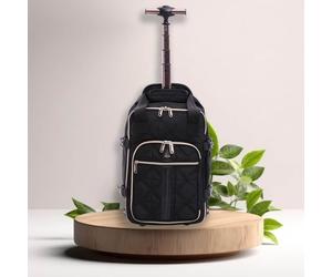 Aerolite 40x20x25cm Ryanair Approved Eco-Friendly Superior Premium Quality Backpack Trolley Bag with 2 Wheels, Extendable Handle, 10 Year Brand Warran