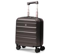 Aerolite 45x36x20cm EasyJet Cabin Suitcase - Underseat Hard Shell Carry On Luggage with 8 Spinner Wheels, TSA Lock & ABS Shell, Lightweight 28L Cabin