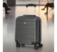 Aerolite Cabin Luggage Suitcase 45cm x 36cm x 20cm, Charcoal