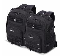 Aerolite 45x36x20cm easyJet Maximum Size Tactical Backpack Recycled Eco-Friendly Shower-Resistant Cabin Luggage Camping Hiking Trekking 32.4L Travel Carry On Flight Rucksack with 10 Year Warranty