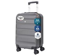 Aerolite 55x35x25 Hard Shell Cabin Suitcase, 4 Wheels, Air France KLM