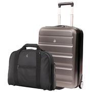 Aerolite 55x40x20 + 40x30x20 Ryanair Max Cabin Luggage Set, 2 Piece