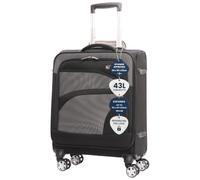Aerolite Expandable 55x40x20cm to 55x40x23cm Ryanair Priority Max Super Lightweight Carry On Hand Cabin Luggage Suitcase 55x40x20 55x40x23 with 4 Wheels, Approved for Jet2 British Airways & Many More