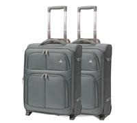 Aerolite 55x40x20 Expandable Ryanair Priority Suitcase, 2 Wheels