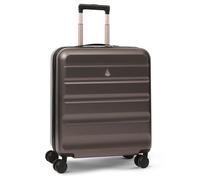 Aerolite 56x45x25cm British Airways Jet2 & easyJet Upgrade Maximum Allowance Large Lightweight 8 Wheel Carry On Hand Cabin Luggage Bag Suitcase 56x45x25 with TSA Approved Lock (Charcoal V2)