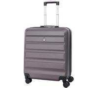 Aerolite 56x45x25cm British Airways Jet2 & easyJet Upgrade Maximum Allowance Large Lightweight 8 Wheel Carry On Hand Cabin Luggage Bag Suitcase 56x45x25 with TSA Approved Lock Charcoal Grey
