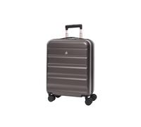 Aerolite ABS Hard Shell Luggage Set with 4 Spinner Wheels Travel Suitcase in Charcoal | Size: Large Aerolite Charcoal L