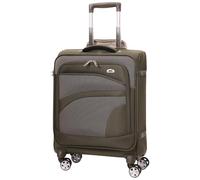 Aerolite Expandable 55x40x20cm to 55x40x23cm Ryanair Priority Max Super Lightweight Carry On Hand Cabin Luggage Suitcase 55x40x20 55x40x23 with 4 Wheels, Approved for Jet2 British Airways (Green)