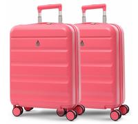 Aerolite Expandable 55x40x20cm to 55x40x23cm Ryanair Priority, Wizz Air Priority, Lufthansa Max Size Lightweight Hard Shell Carry On Hand Cabin Luggag