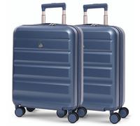 Aerolite Expandable 55x40x20cm to 55x40x23cm Ryanair Priority, Wizz Air Priority, Lufthansa Max Size Lightweight Hard Shell Carry On Hand Cabin Luggag