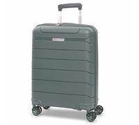 Aerolite Expandable 55x40x20cm to 55x40x23cm Ryanair Priority Wizz Air Priority & More Max Size Lightweight Hard Shell Carry On Hand Cabin Luggage Suitcase 55x40x20 55x40x23 with 4 Wheels (Green)