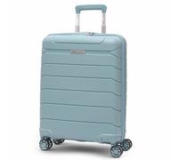 Aerolite Expandable 55x40x20cm to 55x40x23cm Ryanair Priority Wizz Air Priority & More Max Size Lightweight Hard Shell Carry On Hand Cabin Luggage Suitcase 55x40x20 55x40x23 with 4 Wheels (Sage)