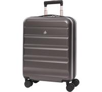Aerolite Expandable Cabin Luggage Suitcase 55 x 40 x 20cm to 55 x 40 x 23cm Ryanair Priority Wizz Air Priority | Lightweight ABS Hard Shell Hand Aerolite Charcoal Cabin