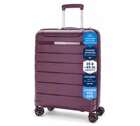 Aerolite Expandable Cabin Suitcase 55x40x20cm to 55x40x23cm - Ryanair & Wizz Air Priority Approved Lightweight Hard Shell Carry On Luggage Made Using