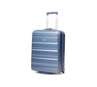 Aerolite Expandable Suitcase 2 Wheels Hard Shell Cabin Luggage Bag in Blue Aerolite Blue Cabin