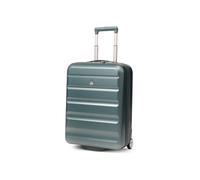 Aerolite Expandable Suitcase 2 Wheels Hard Shell Cabin Luggage Bag in Dark Green Aerolite Dark Green Cabin