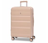 Aerolite Extra Large XL 32in 144L Lightweight ABS Hard Shell 4 Wheel Spinner Travel Hold Checked Check in Luggage Suitcase (Beige, M 24in)