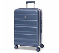 Aerolite Extra Large XL 32in 144L Lightweight ABS Hard Shell 4 Wheel Spinner Travel Hold Checked Check in Luggage Suitcase (Blue, M 24in)