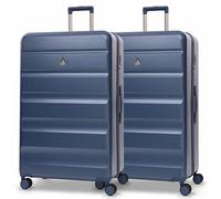 Aerolite Extra Large XL 32in 144L Lightweight ABS Hard Shell 4 Wheel Spinner Travel Hold Checked Check in Luggage Suitcase