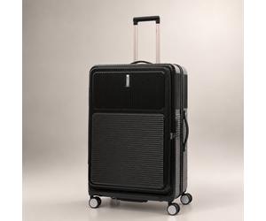 Aerolite FLX™ Premium Front Loading Large Suitcase, Expandable to 125L, Lightweight PC Alloy Hard Shell, 8-Wheel Spinner, TSA Lock, Checked Luggage -
