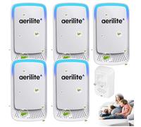 Aerolite Ioniser Plug In, Aerolite Air Purifier, Portable and Quiet Work Negative Ion Air Purifier for Home, Bedroom, Office,Living Room,Pet Room, Small Air Cleaner (5)