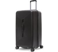 Aerolite Large 108L Premium Polypropylene Hard Shell Check in Checked Hold Travel Spinner Luggage Suitcase Trunk with 4 Wheels, TSA Approved Lock, YKK Zippers & Antimicrobial Lining (Black)