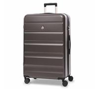 Aerolite Large 28in 100L Lightweight ABS Hard Shell 4 Wheel Spinner Travel Hold Checked Check in Luggage Suitcase (Charcoal)
