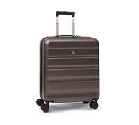 Aerolite Large Lightweight 56X45X25Cm Carry On Suitcase, Charcoal V2, Abs Hard Shell, 8 Wheels, Tsa Lock, Cabin Size