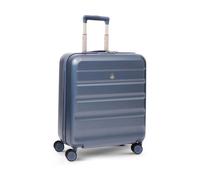 Aerolite Lightweight Cabin Luggage Bag, 56X45X25Cm, Single, Blue, Hard-Wearing Abs, 8 Wheels, Tsa Lock
