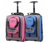 Aerolite MiniMAX 20L Ryanair 40x20x25 Maximum Size Cabin Hand Luggage Under Seat Trolley Backpack Carry On Cabin Hand Luggage Bag with 2 Year Warranty Set of 2