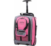 Aerolite MiniMAX 20L Ryanair 40x20x25 Maximum Size Cabin Hand Luggage Under Seat Trolley Backpack Carry On Cabin Hand Luggage Bag with 2 Year Warranty (Pink)