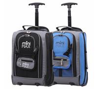 Aerolite MiniMAX 20L Ryanair 40x20x25 Maximum Size Cabin Hand Luggage Under Seat Trolley Backpack Carry On Cabin Hand Luggage Bag with 2 Year Warranty Set of 2