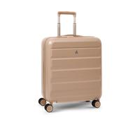 Aerolite Premium Hard Shell Cabin Suitcase 8 Wheel ABS Lightweight Luggage in Beige Aerolite Beige Cabin