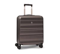 Aerolite Premium Hard Shell Cabin Suitcase 8 Wheel ABS Lightweight Luggage in Charcoal Aerolite Charcoal Cabin