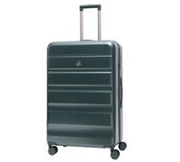 Aerolite Premium Large 28in Suitcase - 100L Hard Shell 28 Inch 4 Dual Spinner Wheels, TSA Lock, Organised Interior - Check-in Travel Hold Luggage (Green)