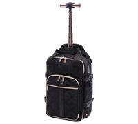 Aerolite 40x20x25cm Ryanair Maximum Eco-Friendly Superior Premium Quality Backpack Trolley Bag with 2 Wheels, Extendable Handle, 10 Year Brand Warrant