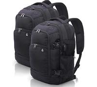 Aerolite Ryanair 40x20x25 Maximum Size Hand Cabin Luggage Approved Travel Carry On Holdall Lightweight Shoulder Bag Backpack Rucksack Flight Bag with YKK Zippers 5 Year Warranty