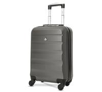 Aerolite Super Lightweight ABS Hard Shell Travel Carry On Cabin Hand Luggage Suitcase with 4 Wheels, Approved for Ryanair, easyJet, British...