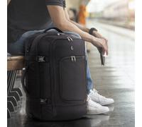 Aerolite 39L 3 in 1 Travel Backpack - Cabin Luggage Laptop Bag in Black Aerolite Black Cabin