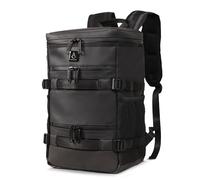 Aerolite WATERPROOF 40x20x25cm Ryanair Wizz Air Underseat 20L Travel Backpack Rucksack Carry On Hand Luggage Flight Cabin Bag 40x20x25 New Ryanair Approved with 14in Laptop Pouch (Black)