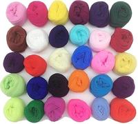 Aeromdale Multicolor Flower Nylon Stocking Material Accessories for Nylon Flower Handmade DIY Craft, 30Pcs/Lot, Random Color - Mix