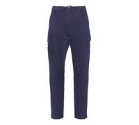 AERONAUTICA MILITARE Cargo Pants In Stretch Gabardine PA1492 Blue