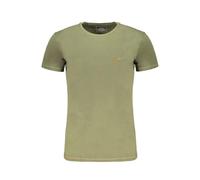 Aeronautica Militare Green Cotton Men's T-Shirt, Green, Large