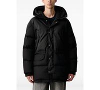Aeronautica Militare hooded padded coat - Black 48-50-52-54-56