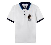 AERONAUTICA MILITARE Polo In Pique' Sottocollo Jacquard PO1761 Color White